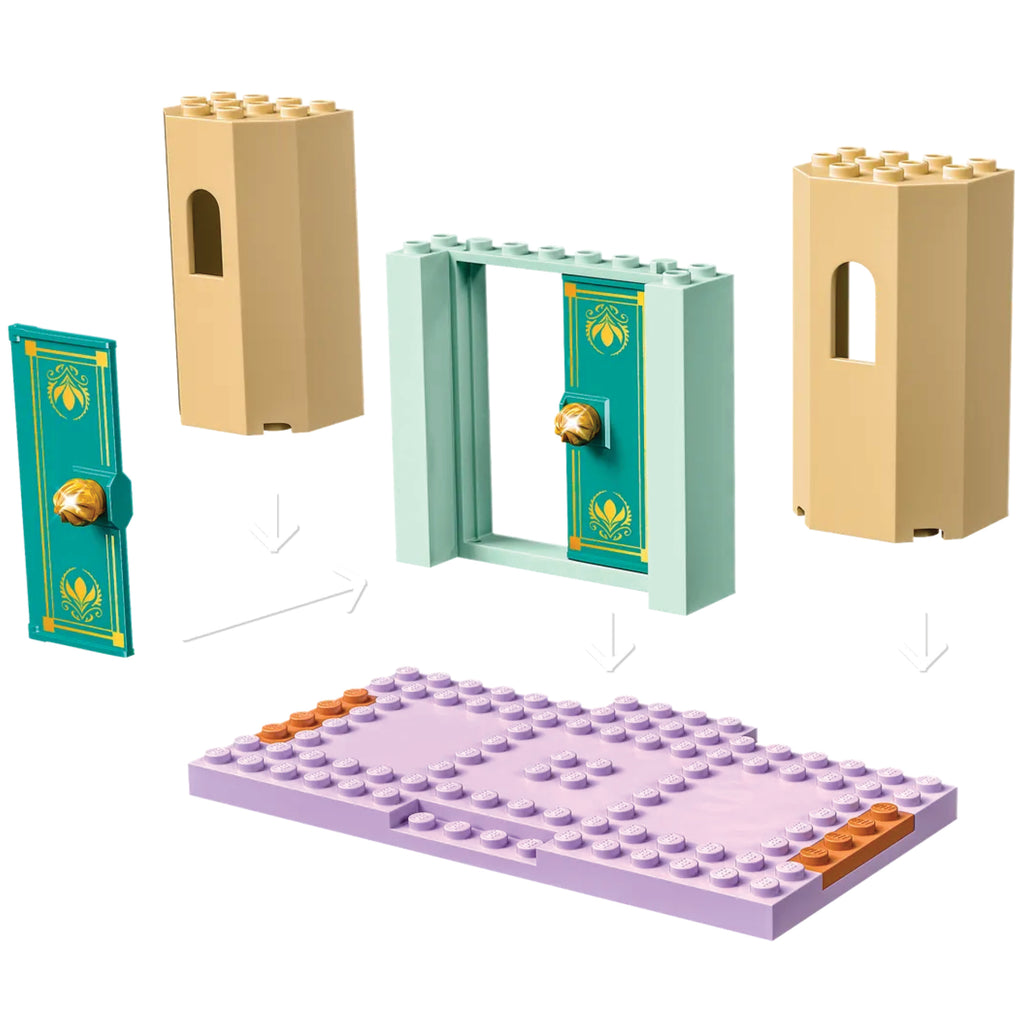 LEGO® Disney™ Frozen Anna and Olaf’s Castle Fun - Đồ Chơi Lắp Ráp Lâu Đài Disney - LEGO 43204 - Hình ảnh bổ sung 5