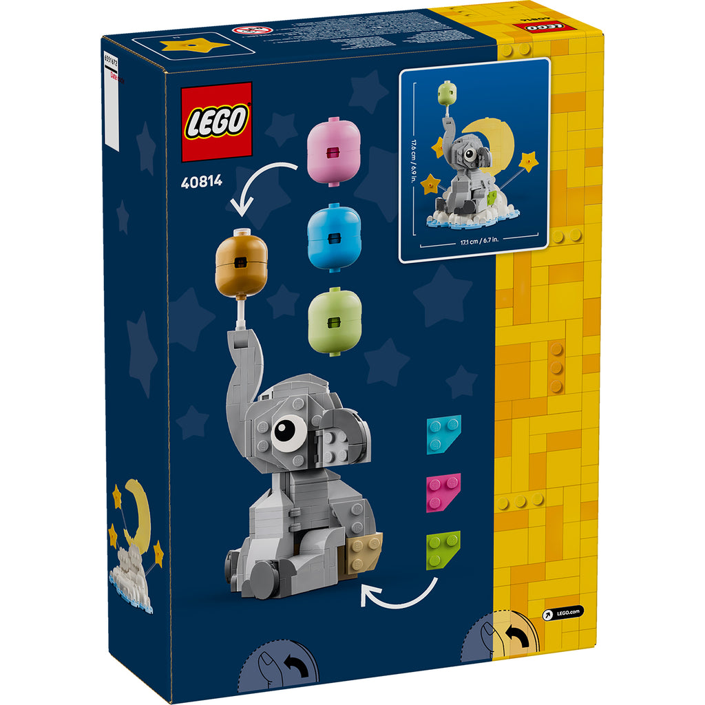 LEGO® Baby Elephant in the Sky - Mô hình Voi con trên mây - LEGO 40814