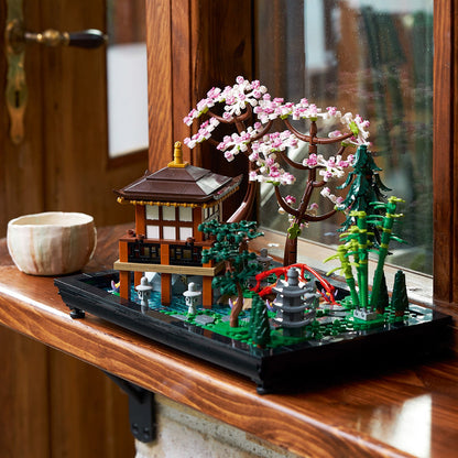 LEGO® ICONS™ Tranquil Garden - Mô hình Khu Vườn Nhật Bản - LEGO 10315 - Hình ảnh bổ sung 5