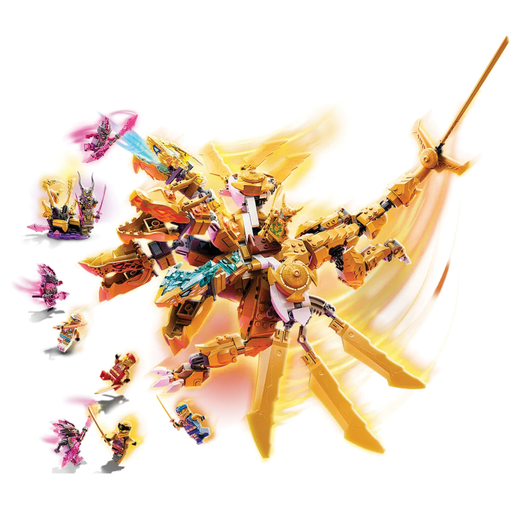 LEGO® NINJAGO® Lloyd’s Golden Ultra Dragon - Bộ Lắp Ráp Rồng Vàng Siêu Cấp 71774 - LEGO - Hình ảnh bổ sung 5