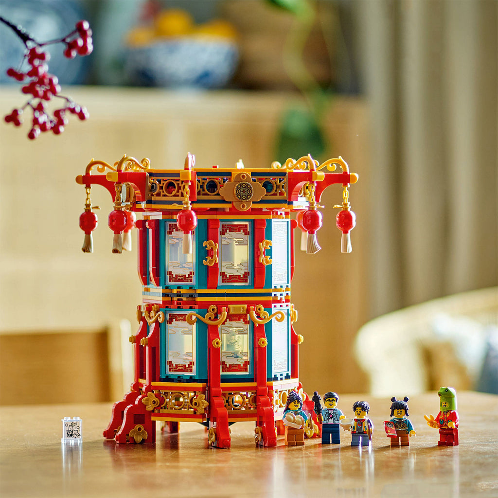 LEGO® Spring Festival Trotting Lantern - Đồ Chơi Lắp Ráp Đèn Lồng Lễ Hội Mùa Xuân LEGO 80116 - Hình ảnh bổ sung 5