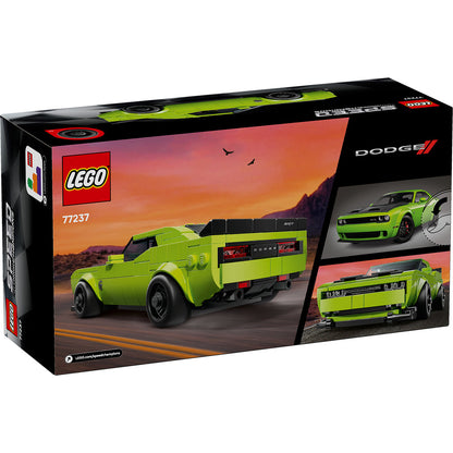 LEGO® Speed Champions Dodge Challenger SRT Hellcat Sports Car - Đồ chơi lắp ráp Xe thể thao Dodge (77237) LEGO - ảnh 3 - Buil