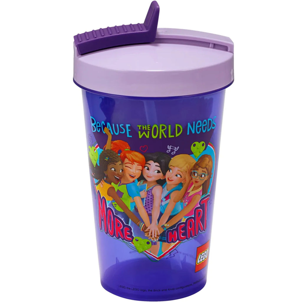 LEGO® Friends™ Tumbler with Straw - Bình Nước Có Ống Hút - LEGO 853889 - Hình ảnh chi tiết 2