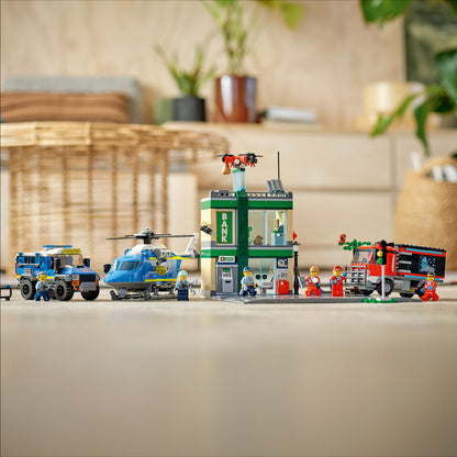 LEGO® City Police Chase at the Bank - Bộ đồ chơi lắp ráp Cảnh Sát Truy Đuổi Tại Ngân Hàng - LEGO 60317 - Hình ảnh bổ sung 5