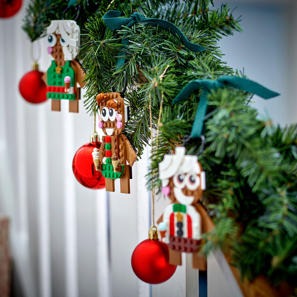 LEGO® Gingerbread Ornaments - Đồ Trang Trí Bánh Gừng Giáng Sinh - LEGO 40642 - Hình ảnh bổ sung 5