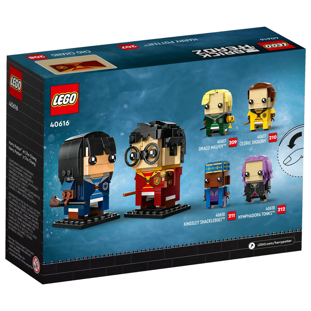 LEGO® BrickHeadz™ Harry Potter™ & Cho Chang - Bộ lắp ráp nhân vật Quidditch LEGO 40616 - Hình ảnh bổ sung 5
