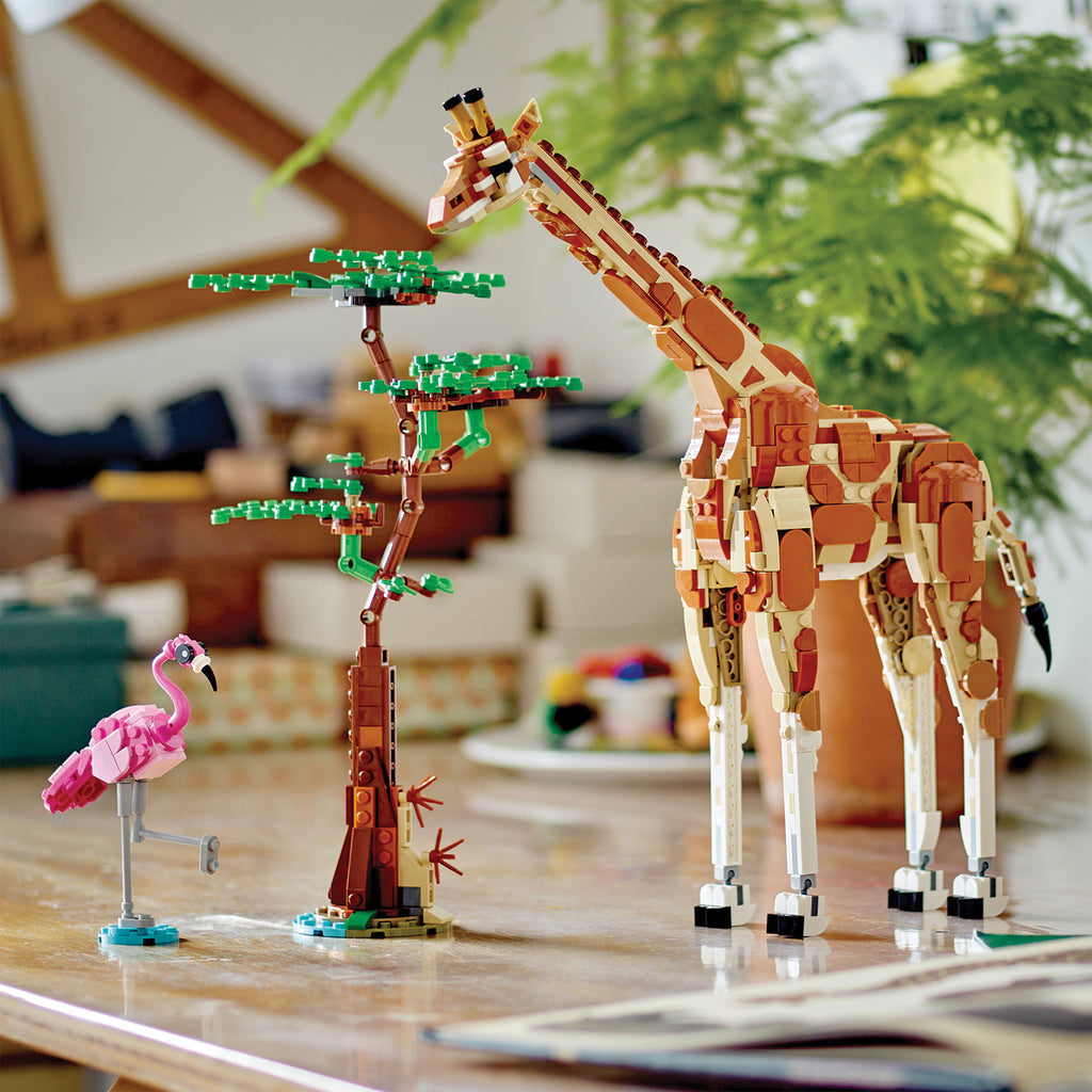 LEGO® Creator 3-in-1 Wild Safari Animals - Đồ Chơi Lắp Ráp Động Vật Hoang Dã Safari - LEGO 31150 - Hình ảnh bổ sung 5