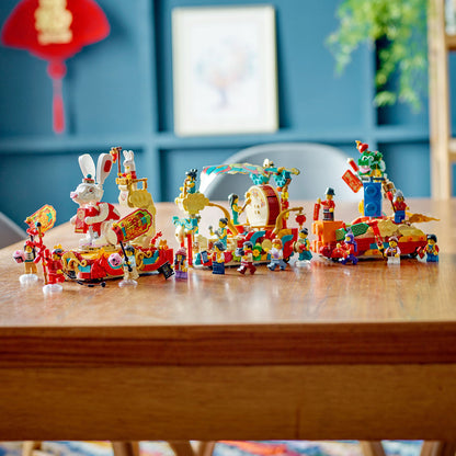 LEGO® Lunar New Year Parade - Bộ Lắp Ráp Diễu Hành Tết Nguyên Đán - LEGO 80111 - Hình ảnh bổ sung 5