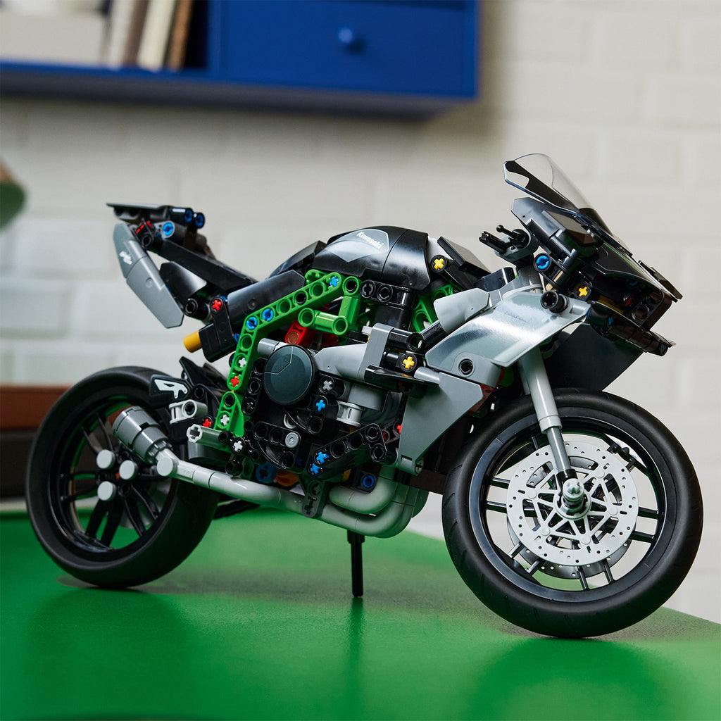 LEGO® Technic™ Kawasaki Ninja H2R Motorcycle - Mô hình lắp ráp siêu mô tô kỹ thuật - LEGO 42170 - Hình ảnh bổ sung 4