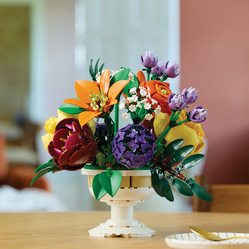 LEGO® Botanicals Flower Arrangement - Bộ Lắp Ráp Bình Hoa Nghệ Thuật - LEGO 10345 - Hình ảnh bổ sung 5