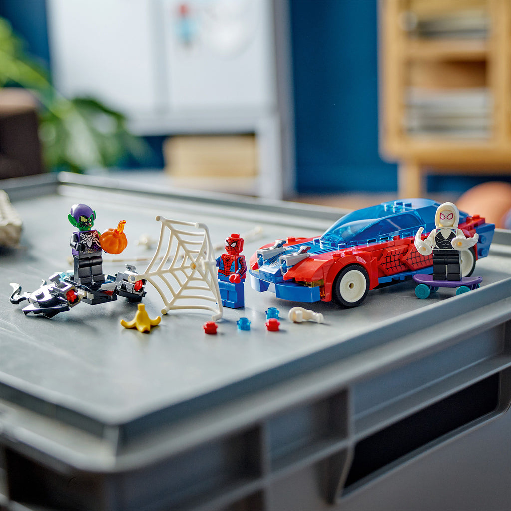 LEGO® Marvel Spider-Man Race Car & Venom Green Goblin - Xe Đua Người Nhện & Venom Green Goblin - LEGO 76279 - Hình ảnh bổ sung 5