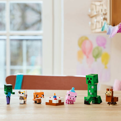 LEGO® Minecraft Baby Pig’s Birthday Celebration - Đồ chơi lắp ráp chủ đề Minecraft - LEGO 21281 - Hình ảnh bổ sung 4