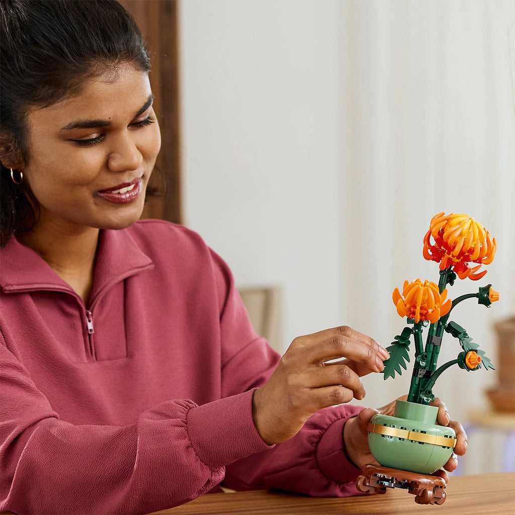 LEGO® ICONS™ Chrysanthemum - Bộ Lắp Ráp Hoa Cúc Đại Đóa LEGO 10368 LEGO - ảnh 1 - LEGO Icons