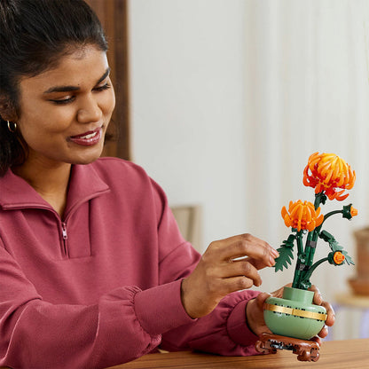 LEGO® ICONS™ Chrysanthemum - Bộ Lắp Ráp Hoa Cúc Đại Đóa LEGO 10368 LEGO - ảnh 1 - LEGO Icons