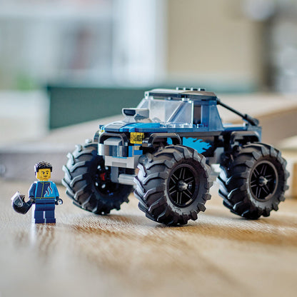 LEGO® City Blue Monster Truck - Đồ Chơi Lắp Ráp Xe Tải Quái Vật Xanh - LEGO 60402 - Hình ảnh bổ sung 5