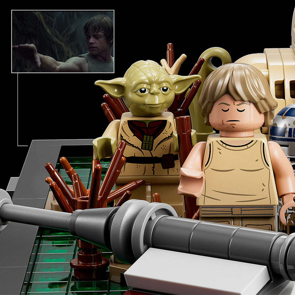 LEGO® Star Wars™ Dagobah™ Jedi™ Training Diorama - Bộ Mô Hình Trưng Bày Đầm Lầy Dagobah LEGO 75330