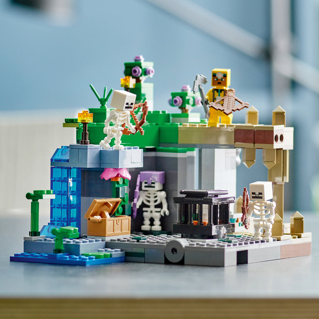 LEGO® Minecraft® The Skeleton Dungeon - Bộ Lắp Ráp Hang Động Xương - LEGO 21189 - Hình ảnh bổ sung 5