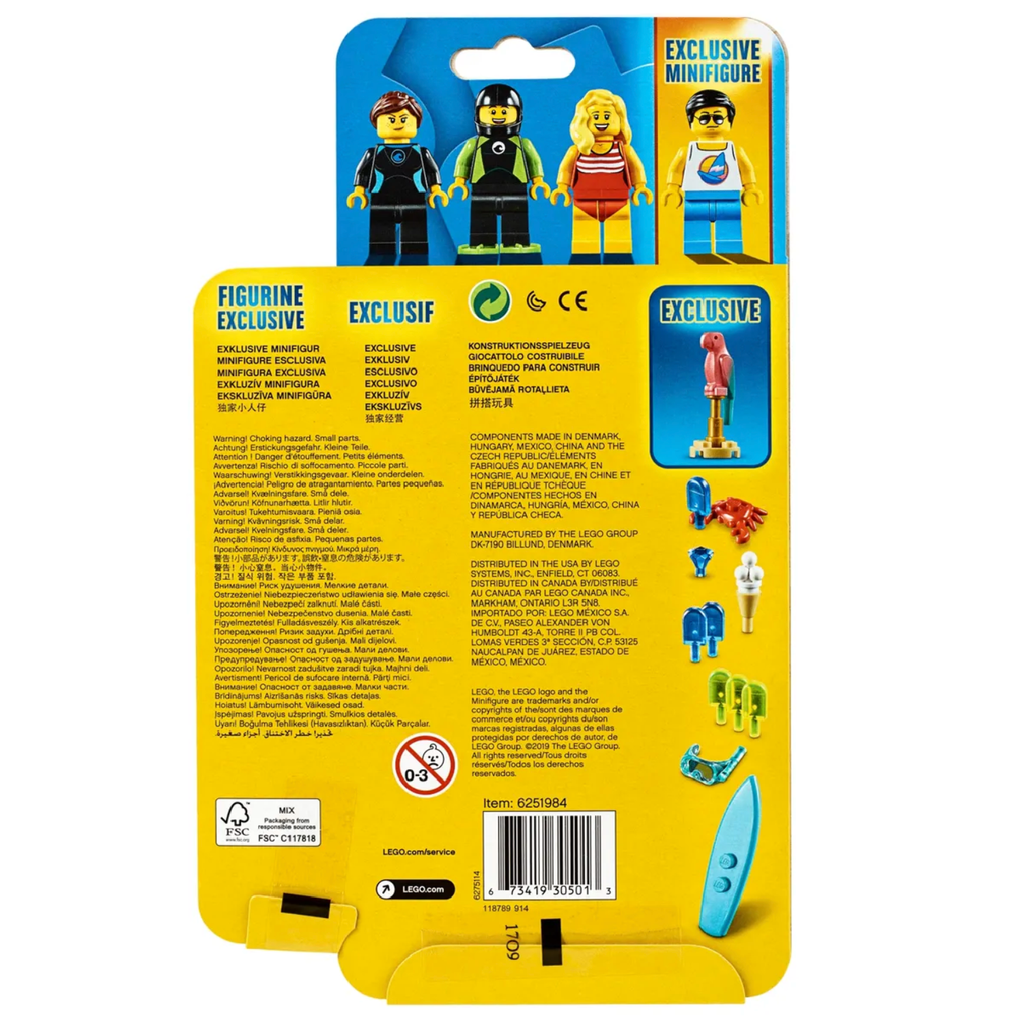 LEGO® Summer Celebration Minifigure Set - Bộ Nhân Vật Lễ Hội Mùa Hè - LEGO 40344 - Hình ảnh bổ sung 5