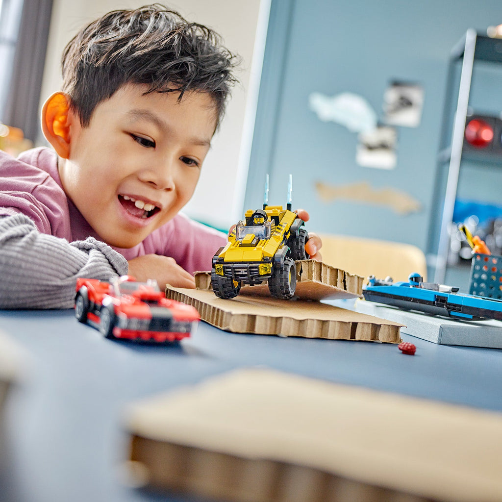 LEGO® City Combo Race Pack - Bộ Đồ Chơi Xe Đua 3 Trong 1 - LEGO 60395 LEGO - ảnh 2 - Lego