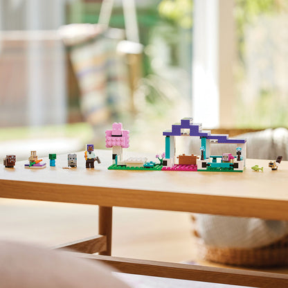 LEGO® Minecraft® The Animal Sanctuary - Bộ Lắp Ráp Khu Bảo Tồn Động Vật - LEGO 21253 - Hình ảnh bổ sung 5