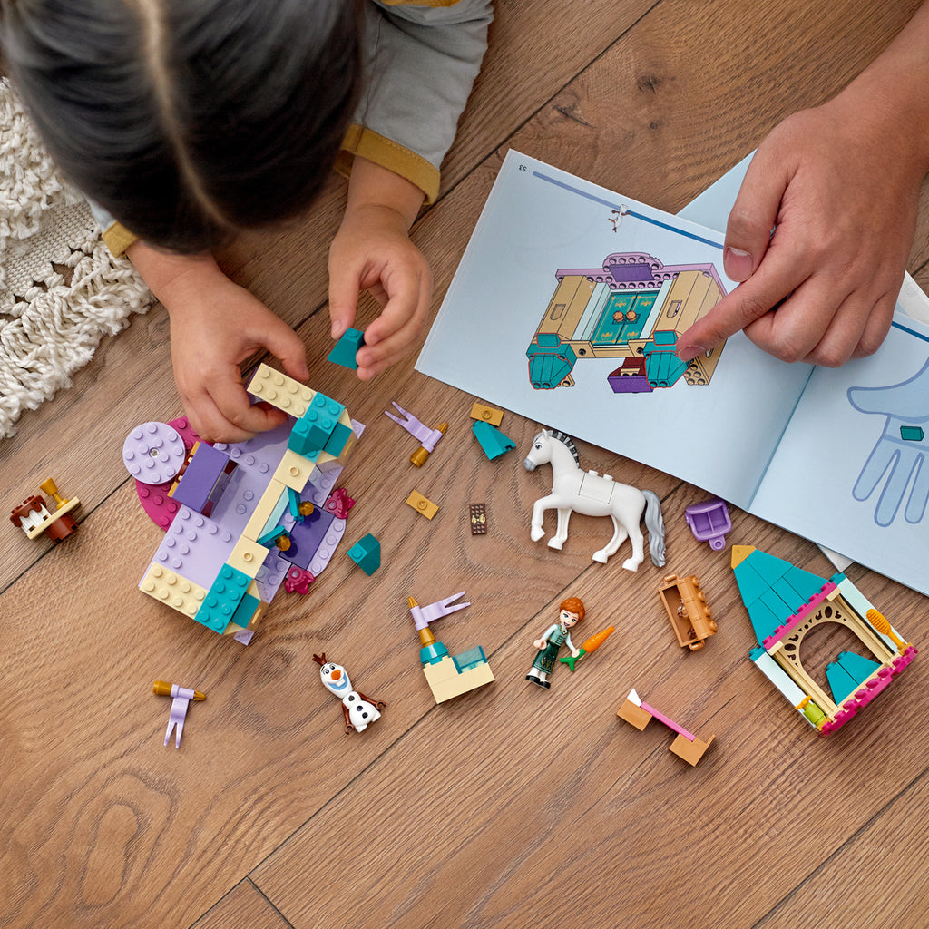 LEGO® Disney™ Frozen Anna and Olaf’s Castle Fun - Đồ Chơi Lắp Ráp Lâu Đài Disney - LEGO 43204 LEGO - ảnh 3 - Building Sets