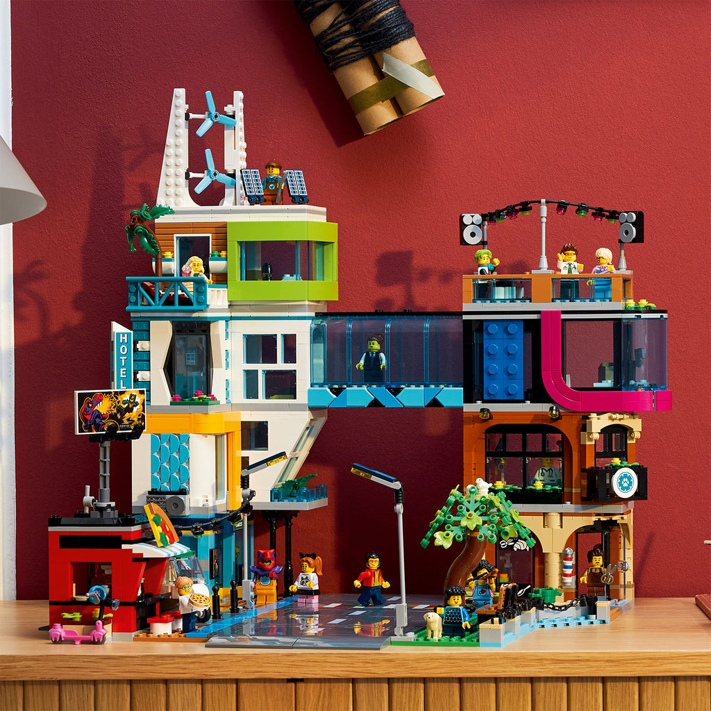 LEGO® City Downtown - Bộ Đồ Chơi Lắp Ráp Thành Phố Hiện Đại - LEGO 60380 - Hình ảnh bổ sung 4