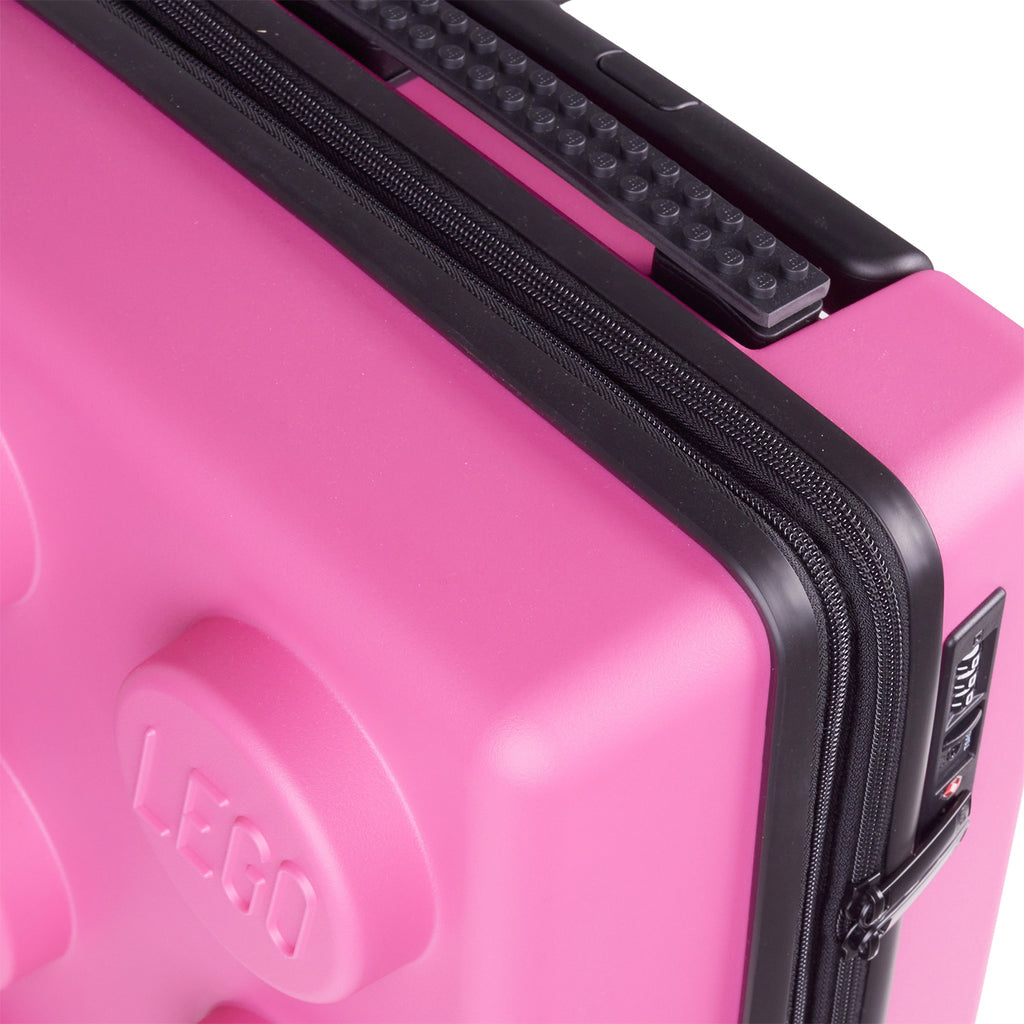 LEGO Signature Brick 2x3 Trolley Expandable Luggage - Bright Purple - Vali Kéo Du Lịch Mở Rộng LEGO - Hình ảnh bổ sung 5