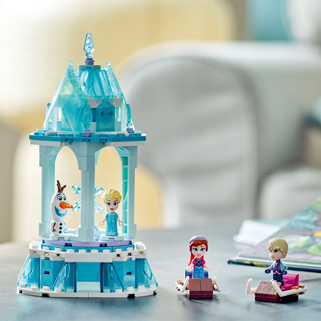 LEGO® Disney™ Anna and Elsa’s Magical Carousel - Bộ Đồ Chơi Lắp Ráp Vòng Quay Phép Thuật Frozen - LEGO 43218
