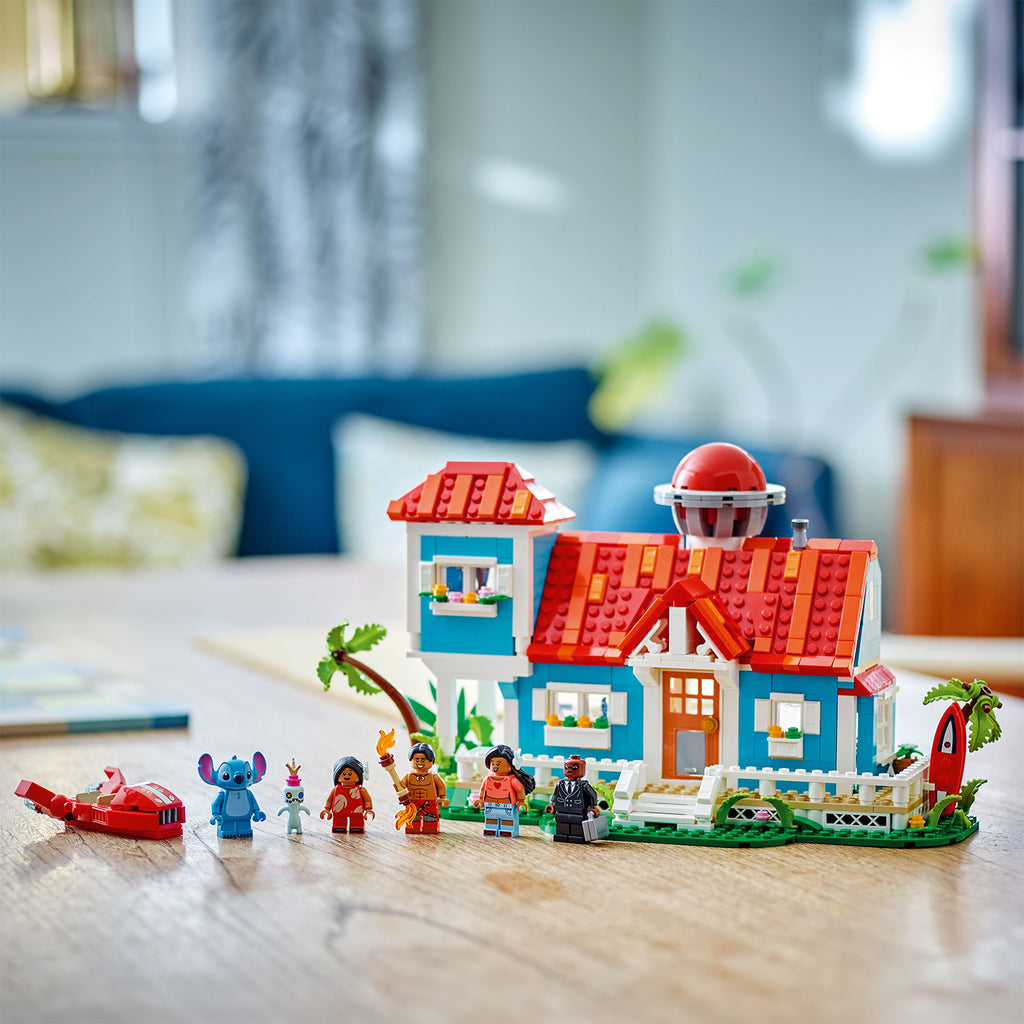 LEGO® Disney™ Lilo and Stitch Beach House - Đồ Chơi Lắp Ráp Ngôi Nhà Bãi Biển LEGO 43268 - Hình ảnh bổ sung 5