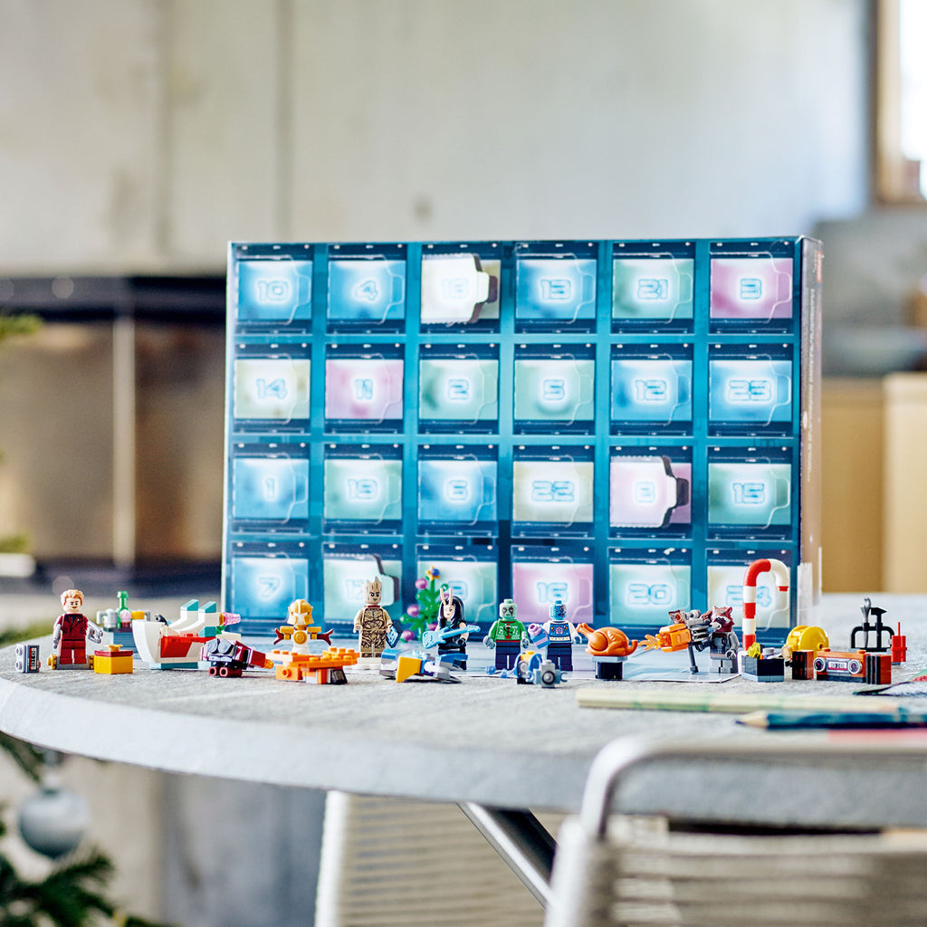 LEGO® Marvel Studios’ Guardians of the Galaxy Advent Calendar - Bộ Đồ Chơi Lịch Mùa Vọng Giáng Sinh - LEGO 76231 - Hình ảnh bổ sung 4