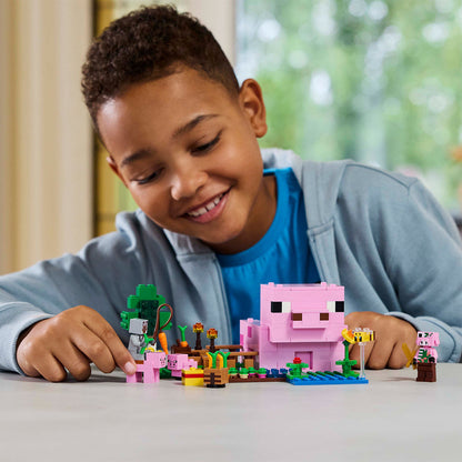 LEGO® Minecraft® The Baby Pig House - Đồ Chơi Lắp Ráp Ngôi Nhà Heo Con (21268) LEGO - ảnh 2 - LEGO Minecraft