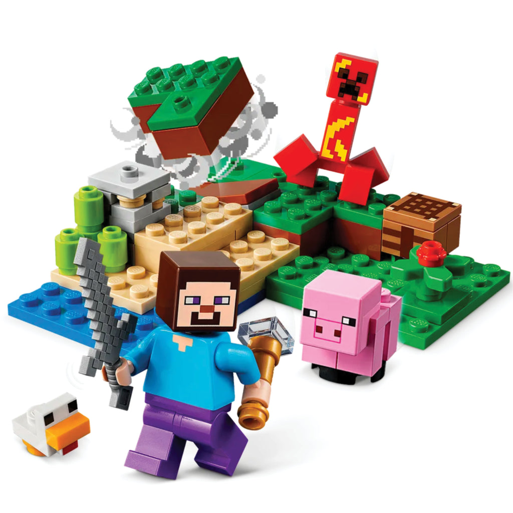 LEGO® Minecraft® The Creeper™ Ambush (21177) - Đồ Chơi Lắp Ráp Thế Giới Minecraft - LEGO - Hình ảnh bổ sung 5