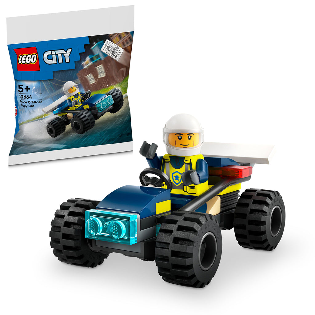 LEGO® City Police Off-Road Buggy Car - Đồ Chơi Lắp Ráp Xe Cảnh Sát Địa Hình - LEGO 30664 LEGO - ảnh 1 - LEGO City