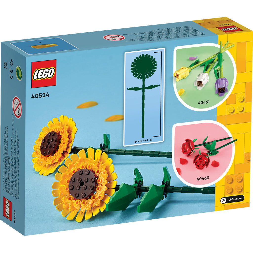 LEGO® Sunflowers - Bộ Đồ Chơi Lắp Ráp Hoa Hướng Dương - LEGO 40524 - Hình ảnh bổ sung 7