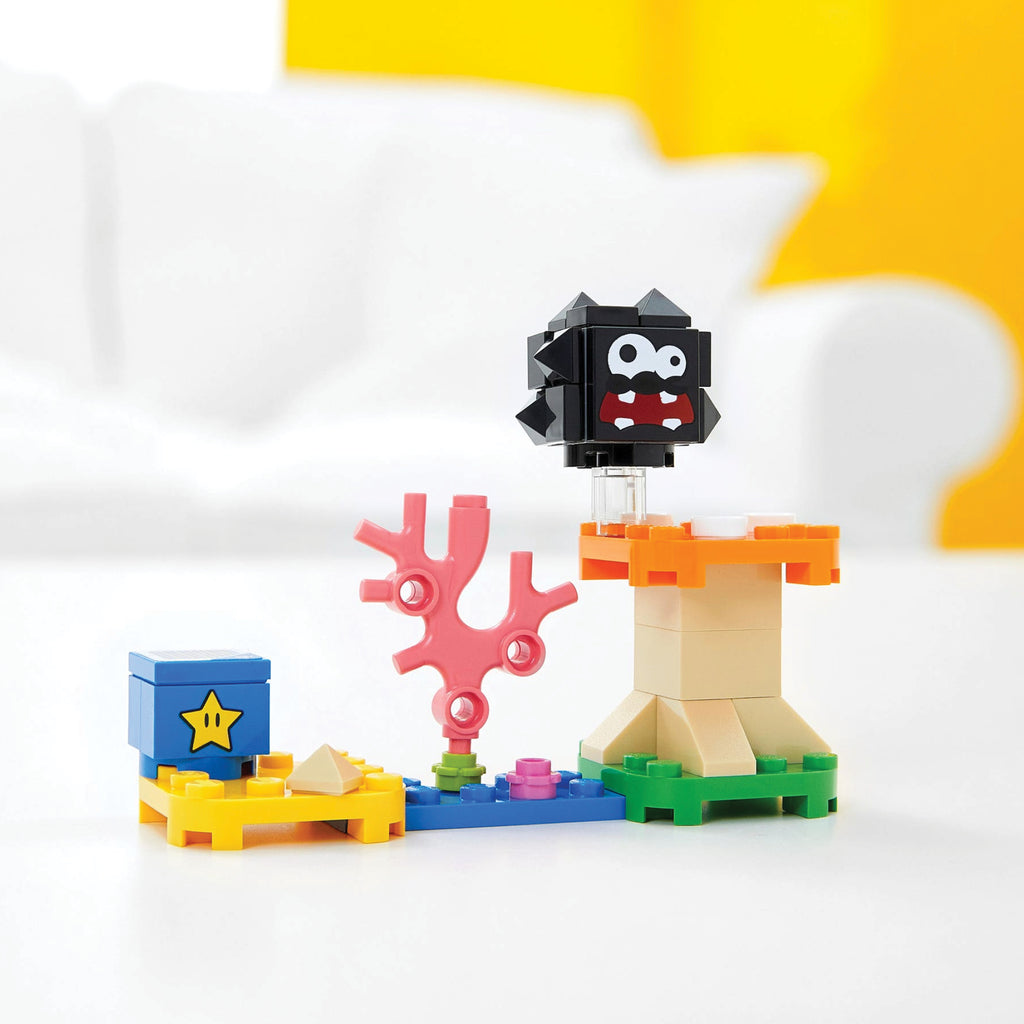 LEGO® Super Mario™ Fuzzy & Mushroom Platform Expansion Set - Bộ Mở Rộng Túi Polybag Chính Hãng - LEGO 30389 - Góc nhìn khác 3