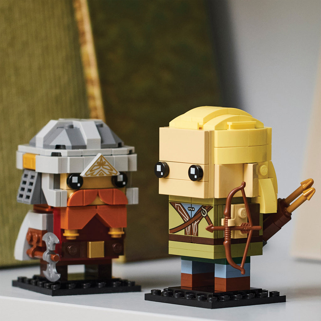 LEGO® BrickHeadz™ Legolas & Gimli™ Bộ Mô Hình Lắp Ráp Chúa Tể Những Chiếc Nhẫn LEGO 40751 - Hình ảnh bổ sung 5