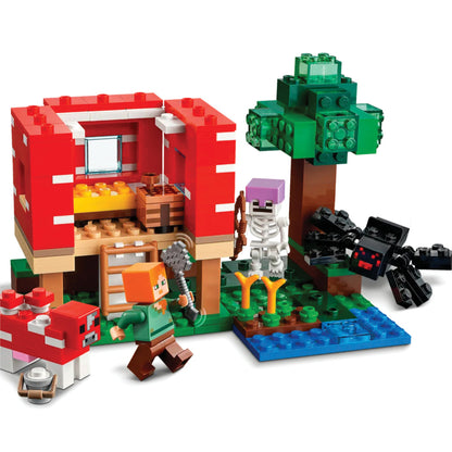 LEGO® Minecraft® The Mushroom House - Bộ Đồ Chơi Lắp Ráp Ngôi Nhà Nấm (21179) - Hình ảnh bổ sung 4