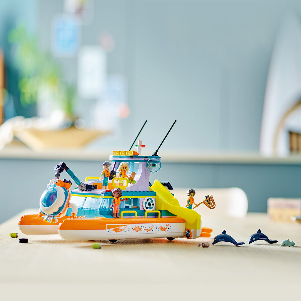 LEGO® Friends™ Sea Rescue Boat - Đồ chơi lắp ráp Tàu Cứu Hộ Biển - LEGO 41734 - Hình ảnh bổ sung 5
