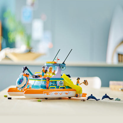 LEGO® Friends™ Sea Rescue Boat - Đồ chơi lắp ráp Tàu Cứu Hộ Biển - LEGO 41734 - Hình ảnh bổ sung 5
