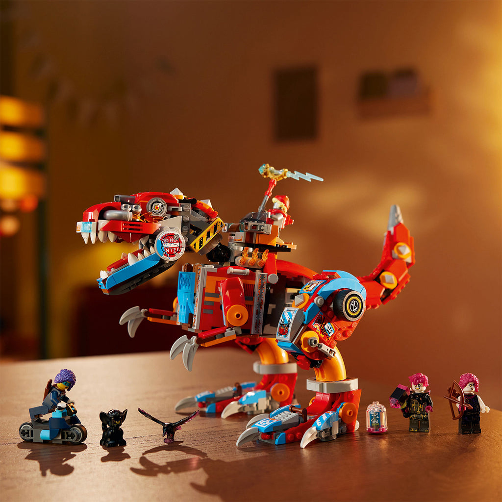 LEGO® DREAMZzz™ Cooper’s Robot Dinosaur C-Rex - Bộ Đồ Chơi Lắp Ráp Khủng Long Robot 2 Trong 1 - LEGO 71484 - Hình ảnh bổ sung 4