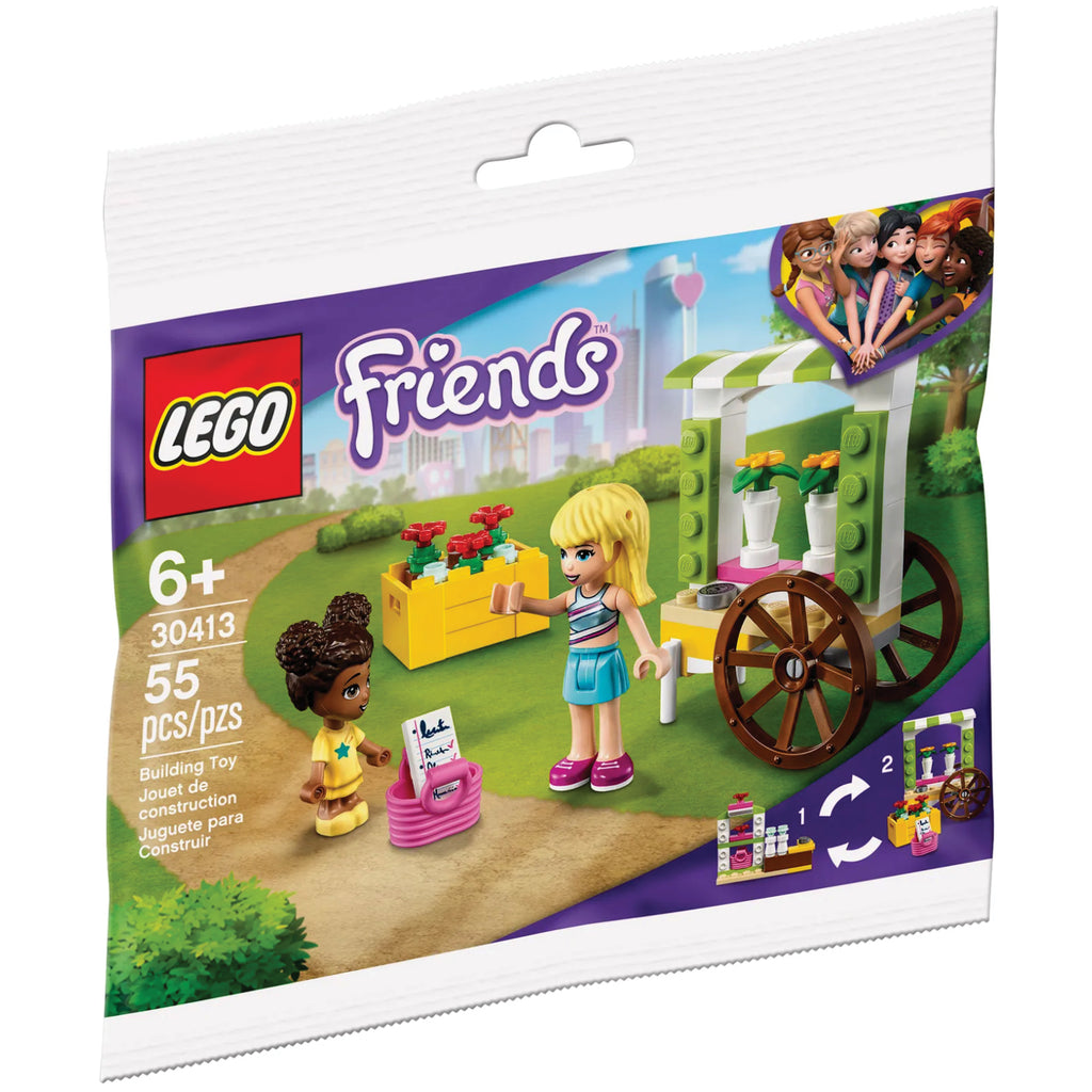 LEGO® Friends™ Flower Cart Đồ Chơi Lắp Ráp Xe Hoa LEGO (30413) - Hình ảnh sản phẩm