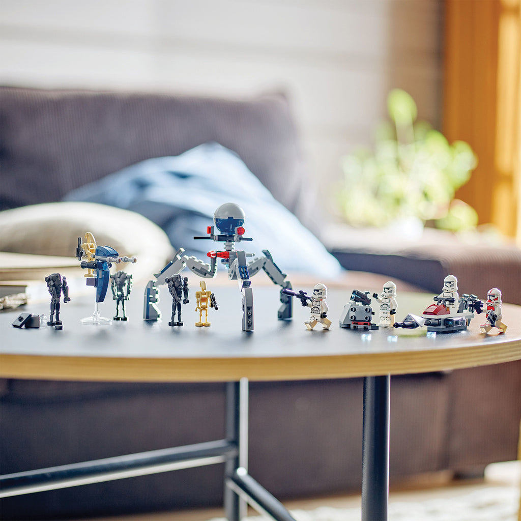 LEGO® Star Wars™ Clone Trooper™ & Battle Droid™ Battle Pack - Bộ Đồ Chơi Lắp Ráp Trận Chiến LEGO 75372 - Hình ảnh bổ sung 5