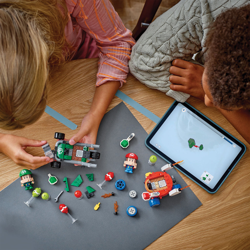 LEGO® Super Mario™: Mario Kart™ – Baby Mario vs. Baby Luigi - Bộ Đồ Chơi Lắp Ráp Xe Đua LEGO 72034 LEGO - ảnh 1 - Building To