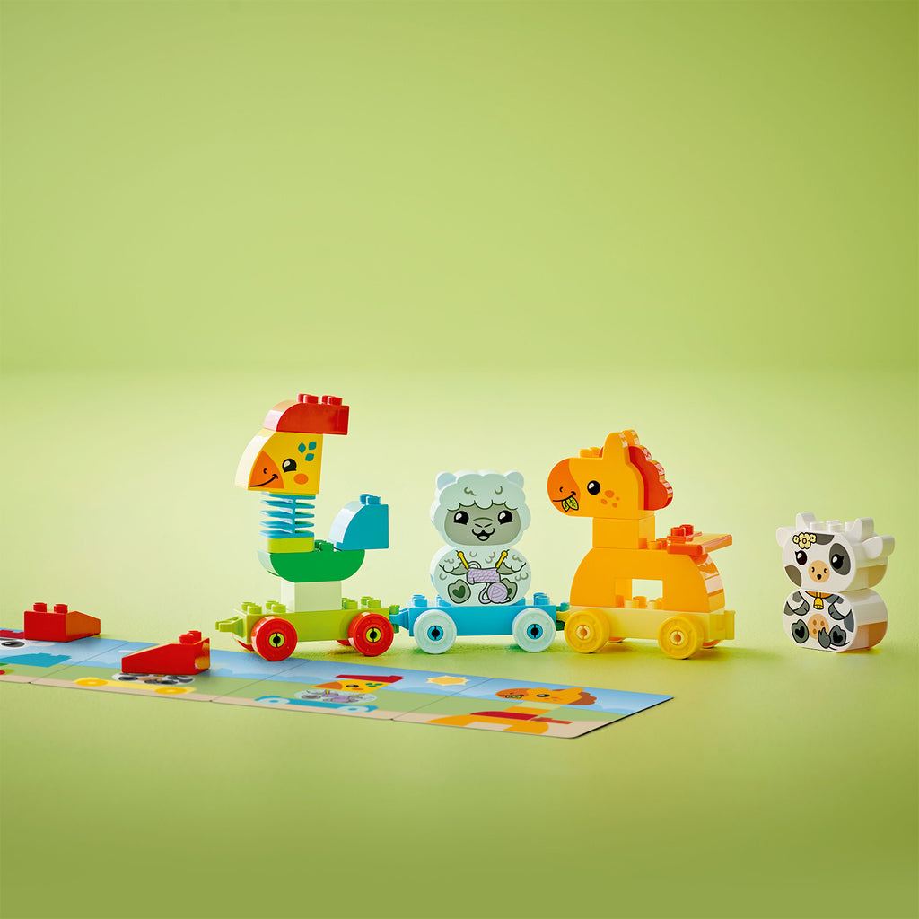 LEGO® DUPLO™ Animal Train - Đồ Chơi Đoàn Tàu Động Vật Cho Bé 10412 - Góc nhìn khác 3