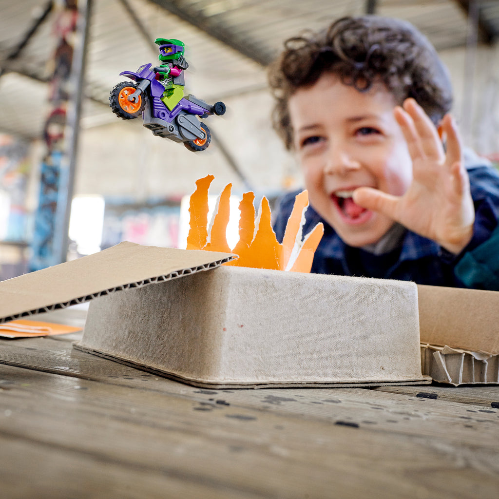 LEGO® City Wheelie Stunt Bike - Đồ chơi lắp ráp mô tô mạo hiểm bốc đầu - LEGO 60296 - Hình ảnh bổ sung 5
