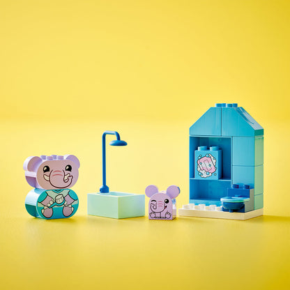 LEGO® DUPLO™ Daily Routines: Bath Time - Đồ Chơi Nhà Tắm Voi Con LEGO 10413 - Hình ảnh bổ sung 5