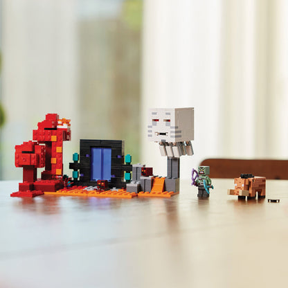 LEGO® Minecraft® The Nether Portal Ambush - Đồ Chơi Lắp Ráp Cổng Nether (21255) - Hình ảnh bổ sung 5