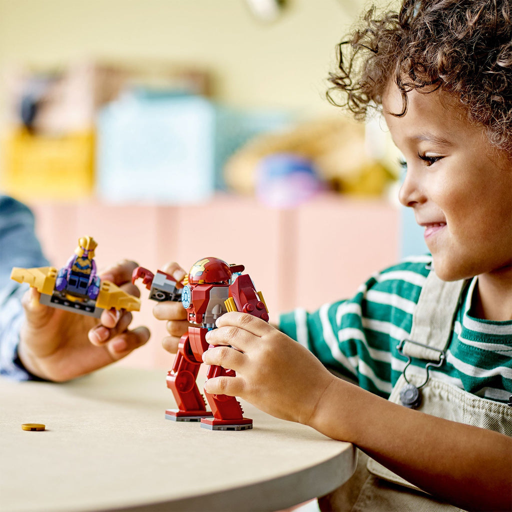 LEGO® Marvel Iron Man Hulkbuster vs. Thanos - Đồ chơi lắp ráp Siêu anh hùng LEGO 76263 - Hình ảnh bổ sung 4