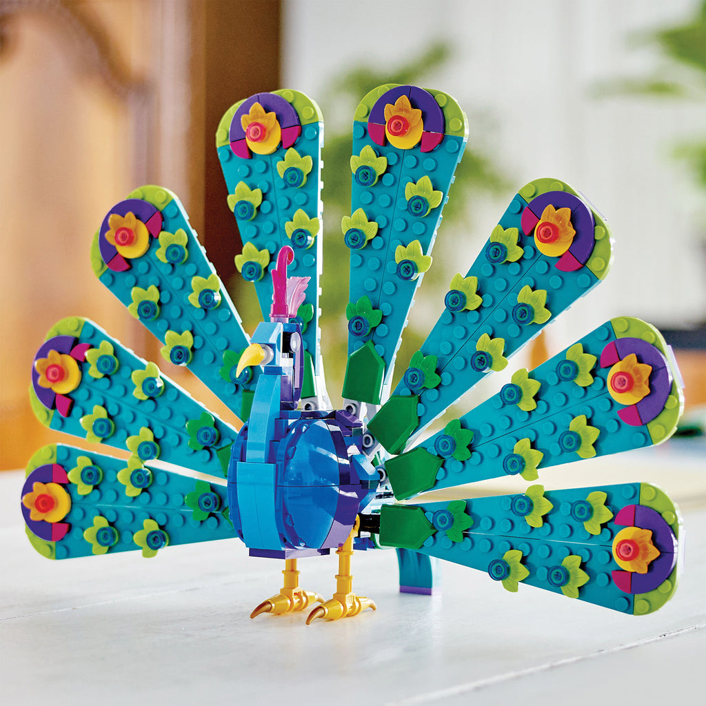LEGO® Creator 3-in-1 Exotic Peacock - Đồ chơi lắp ráp Con công 3 trong 1 - 31157 - Hình ảnh bổ sung 5