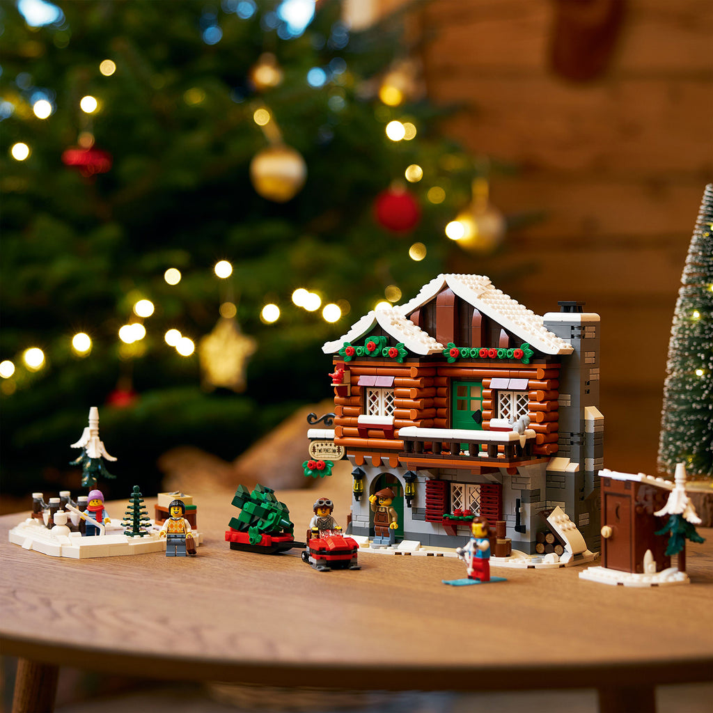 LEGO® ICONS™ Alpine Lodge - Bộ Lắp Ráp Nhà Nghỉ Núi Cao LEGO 10325